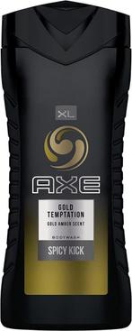 Axe Douchegel Gold Temptation 400 ml, Sieraden, Tassen en Uiterlijk, Uiterlijk | Lichaamsverzorging, Verzenden, Nieuw