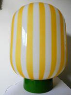 Lamp - Verre soufflé, Bois - tafellamp, Antiek en Kunst