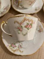 Limoges - Koffieservies (15) - Porselein - service à café, Antiek en Kunst, Antiek | Meubels | Tafels