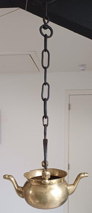 Lavabo - Brons - 16e-eeuws wastafel, Antiek en Kunst, Antiek | Overige Antiek
