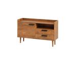 Dressoir Flare 130 cm - Bruin | Nijwie, Huis en Inrichting, Kasten | Dressoirs, Ophalen of Verzenden, Nieuw