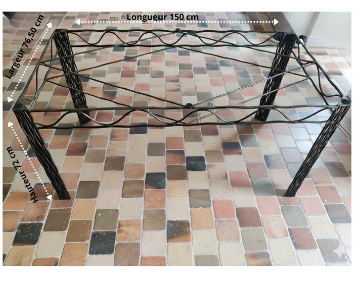 Eettafel (7) - Smeedijzer, Antiek en Kunst, Curiosa en Brocante