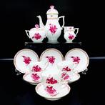 Herend - Exquisite Coffee Set for 6 Persons (15 pcs) -