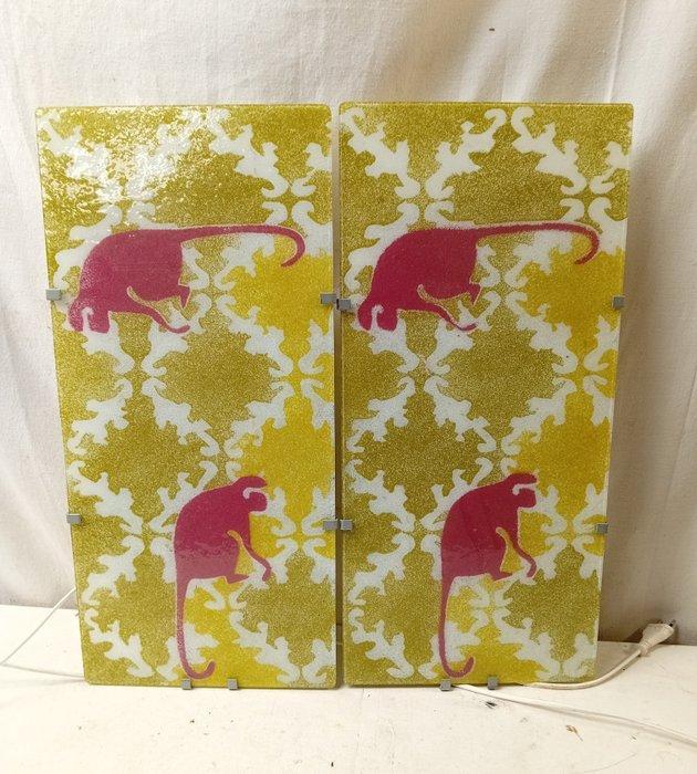 IKEA - Julia Treutiger - Wandlamp (2) - Gyllen - Glas,, Antiek en Kunst, Antiek | Meubels | Stoelen en Banken