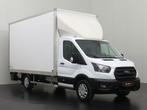 Ford Transit 2.0TDCi 130PK Bakwagen+Laadklep, ABS, Stof, Gebruikt, Wit