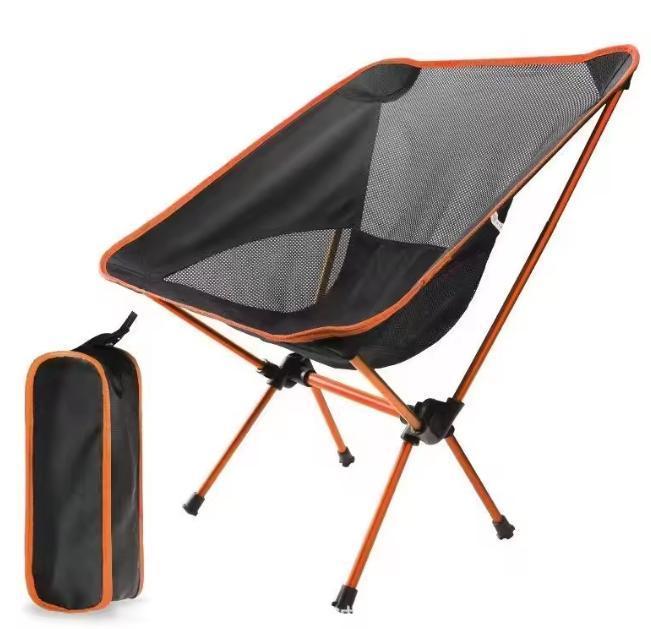 Comfortabele Lichte Aluminium Opvouwbare Maanstoel Camping, Tuin en Terras, Tuinstoelen, Nieuw, Verzenden