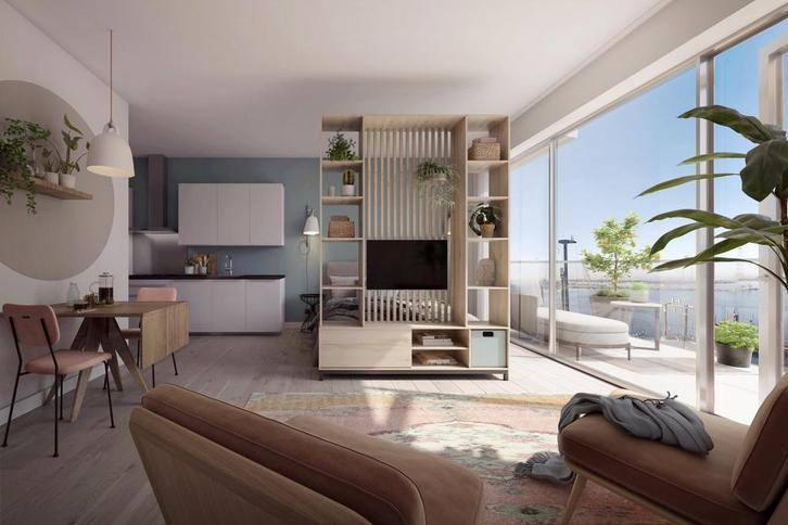 Studio te huur in Amsterdam - 38 m² - 1 kamer(s), Huizen en Kamers, Kamers te huur, Amsterdam