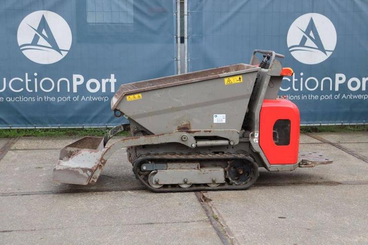 Veiling: Minidumper Wacker Neuson DT08D Diesel 800kg 2017, Zakelijke goederen, Machines en Bouw | Transport, Ophalen