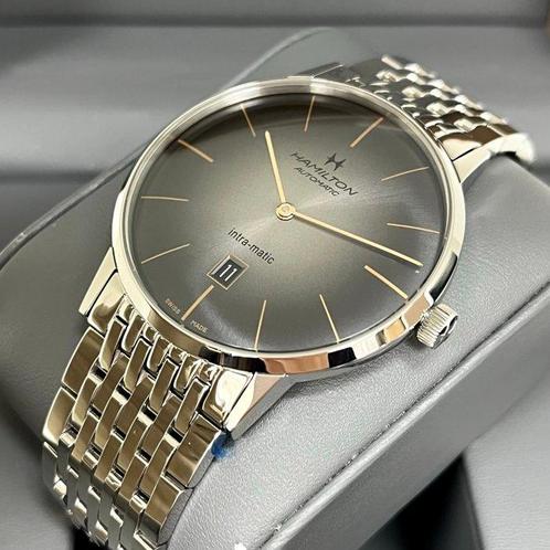 Hamilton - Intra-Matic - H38755181 - Heren - 2020+, Sieraden, Tassen en Uiterlijk, Horloges | Heren