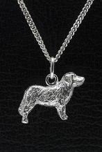 Zilveren Leonberger ketting hanger - groot, Verzenden, Nieuw
