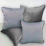 New set of four cushions made with Fendi Casa fabric -, Nieuw