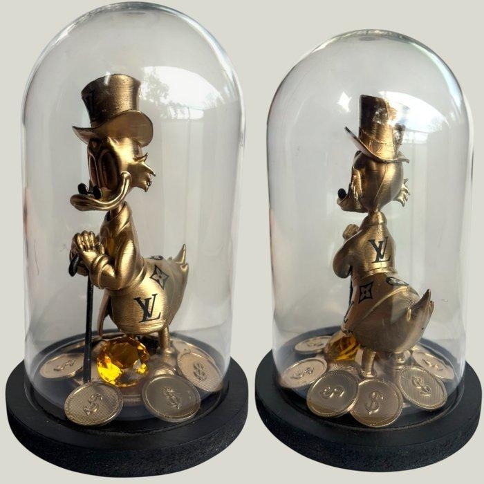 AmsterdamArts - Scrooge McDuck X LV - Gold stacks, Antiek en Kunst, Kunst | Designobjecten
