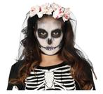 Halloween Bloemen Haarband Sluier, Verzenden, Nieuw