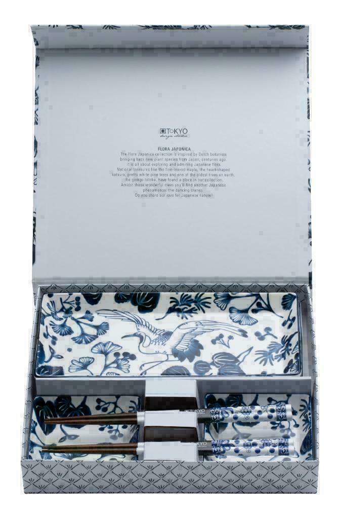 Tokyo Design Studio Japanse sushi set, Huis en Inrichting, Keuken | Servies, Overige stijlen, Nieuw, Porselein, Compleet servies