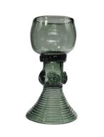 Bokaal - Roemer / Römer - bekertje met teruggeplaatste, Antiek en Kunst