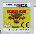 Donkey Kong Country Returns 3D (losse cassette) (Nintendo..., Spelcomputers en Games, Games | Nintendo 2DS en 3DS, Gebruikt, Verzenden