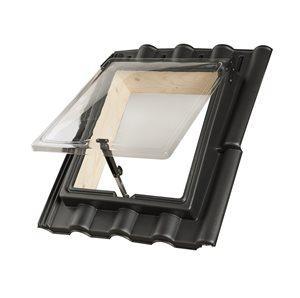 Ubbink Dakraam PE Finkenberger 4-Pans FR1 zwart, Doe-het-zelf en Verbouw, Overige Doe-het-zelf en Verbouw, Ophalen of Verzenden