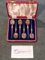 Bestekset - .925 zilver - Kroningslepels, Antiek en Kunst