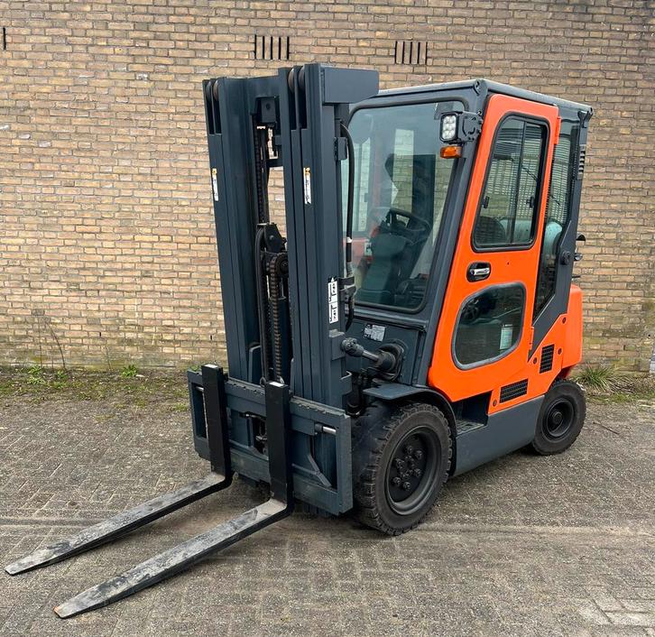 Doosan 3tons cabine LPG uitv G30P-5 hh4750 triplo inst04613, Zakelijke goederen, Machines en Bouw | Heftrucks en Intern transport