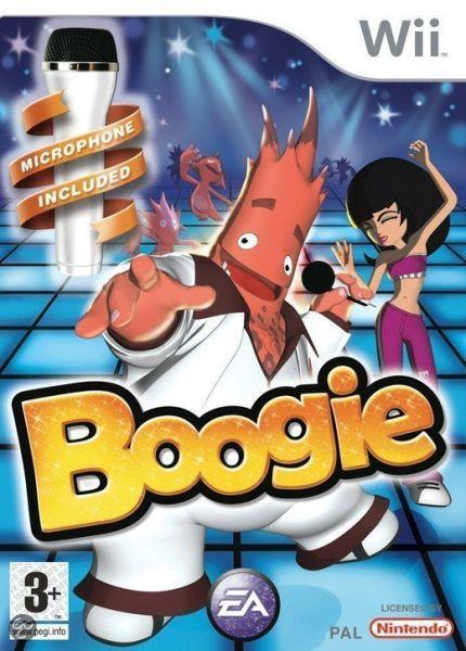 Boogie-Incl. Microfoon (Wii) Gebruikt, Spelcomputers en Games, Games | Nintendo Wii, Zo goed als nieuw, Ophalen of Verzenden