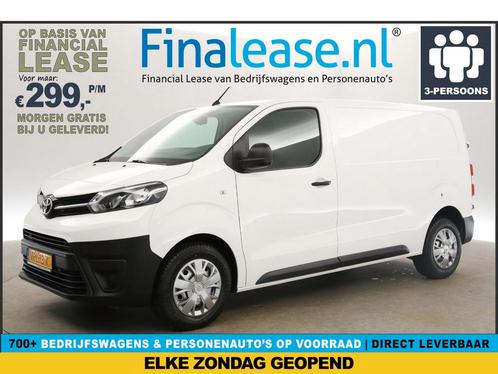 Toyota ProAce 2.0 D-4D L2H1 145PK Airco Cruise PDC €299pm, Auto's, Bestelauto's, Lease, Handgeschakeld, Diesel, Toyota, Wit, Verzenden