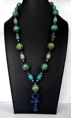 Turkoois en Lapis lazuli - Halsketting - Koninklijk -