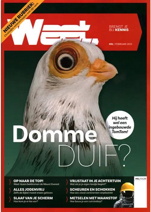 Weet Magazine - 91 2025, Boeken, Tijdschriften en Kranten, Wetenschap en Natuur, Nieuw, Verzenden