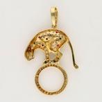 Hanger - 18 karaat Geel goud Diamant (Natuurlijk) -