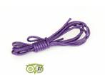 Waxkoord 1.5 mm Paars / Purple 1,2 mtr, Verzenden, Nieuw