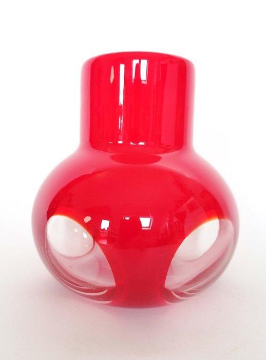 Vaas - Glas - zeldzame jaren 70, Antiek en Kunst, Curiosa en Brocante