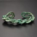 Viking periode Brons gedraaide armband - 18 mm (Zonder, Antiek en Kunst, Antiek | Overige Antiek