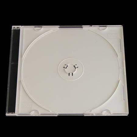 Slim Case 1 cd Wit 10 stuks, Computers en Software, Beschrijfbare discs, Verzenden