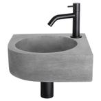 Fonteinset Differnz Cleo 31.5x31.5x10 cm Beton Donker Grijs, Ophalen of Verzenden, Nieuw, Overige typen