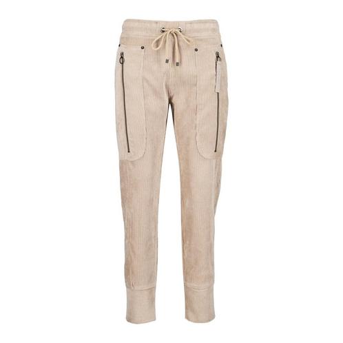 MAC • ribfluwelen broek Future 2.08 casual • 36, Kleding | Dames, Broeken en Pantalons, Beige, Nieuw, Maat 36 (S), Verzenden