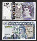Gibraltar, Groot-Brittannië. - 2 Banknotes - Various Dates, Postzegels en Munten, Bankbiljetten | Europa | Niet-Eurobiljetten