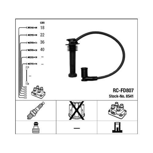 Ngk Bougiekabelset 8541, Computers en Software, Laptop-opladers, Verzenden