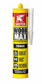 Griffon Wood Max Power 380 gram houtlijm - wood max Power, Doe-het-zelf en Verbouw, Ophalen of Verzenden, Nieuw
