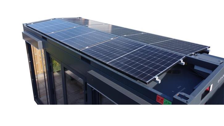 container 20ft met zonnepanelenframe - ontdek hier!, Doe-het-zelf en Verbouw, Containers