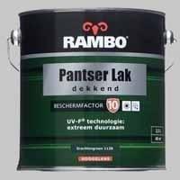 Rambo Dekkende Pantserlak BF 10 - IVOORWIT 1101 - zijdegl..., Doe-het-zelf en Verbouw, Verf, Beits en Lak, Lak, Wit, Nieuw, Minder dan 5 liter