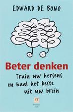 Beter denken - Edward de Bono - 9789043015110 - Paperback, Verzenden, Nieuw
