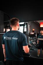 Sportshirt Heren Blauw/Wit | Samen op jacht | Deer Peter, Nieuw, Deer Peter, Algemeen, Verzenden