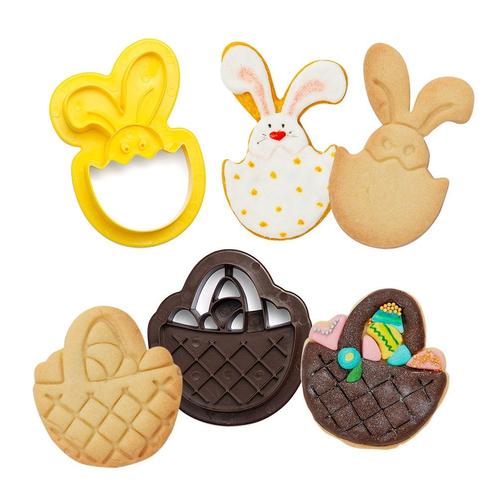 Koekjes Uitsteker Konijn en Mand**, Hobby en Vrije tijd, Taarten en Cupcakes maken, Nieuw, Verzenden