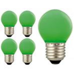 Calex LED kogellamp 240V 1W 12lm E27 Groen (E27 LED), Verzenden, Nieuw