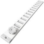 Aluminium afsluitbaar schuifrooster opbouw 500 x 40mm, Doe-het-zelf en Verbouw, Ventilatie en Afzuiging, Verzenden, Nieuw