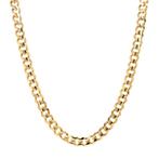 Gourmet collier 46 cm 10 krt, Sieraden, Tassen en Uiterlijk, Kettingen, Verzenden, Zo goed als nieuw, Goud