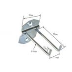 Dubbele lange haak voor gereedschapsbord, Ophalen of Verzenden, Nieuw