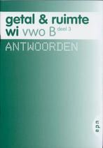 Getal en Ruimte / Vwo B deel 3 / deel Antwoorden, Boeken, Schoolboeken, Verzenden, Gelezen, L.A. Reichard