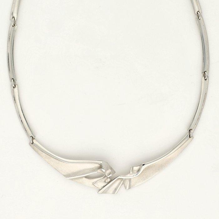 Zilver - Halsketting - Lapponia, Antiek en Kunst, Antiek | Goud en Zilver