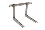 Rvs muurkonzole 1.5mm | 540x400x780mm | 100+100kg draagkr..., Verzenden, Nieuw in verpakking