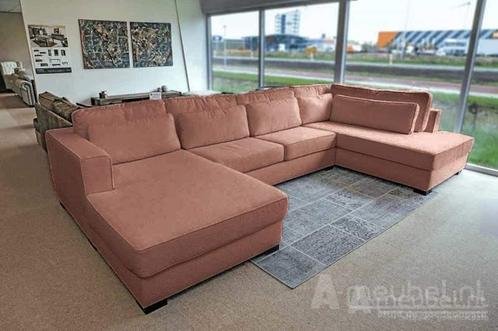 U-Bank Arnhem - u-banken - Taupe, Huis en Inrichting, Banken | Sofa's en Chaises Longues, Nieuw, Stof